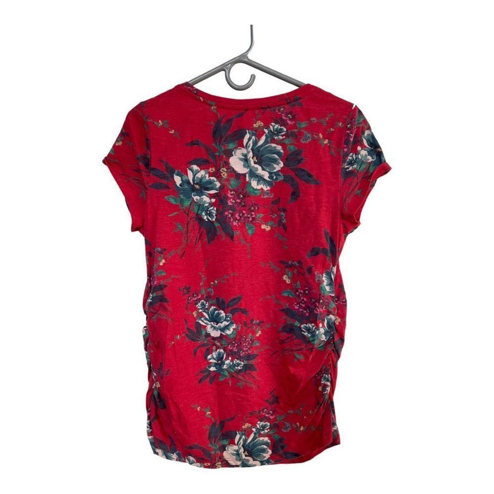 A:Glow Maternity Size Large Short Sleeved Blouse - Picture 3 of 3